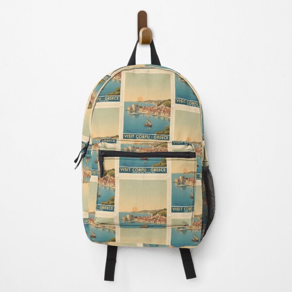 Item preview, Corfu Greece, Greek Island Vintage Travel Tourism designed and sold by TravelersGems.