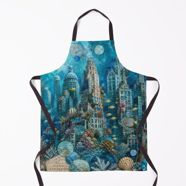 Item preview, Underwater Metropolis: The Sunken City designed and sold by DarVibe Designs.