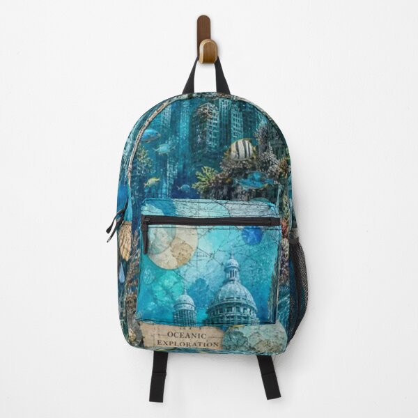 Item preview,  Underwater Metropolis: The Sunken City designed and sold by DarVibe Designs.