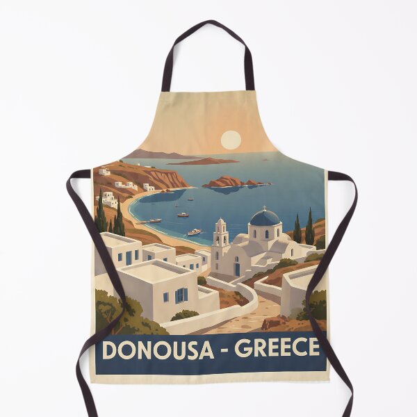 Item preview, Donousa Greece, Greek Island Vintage Travel Tourism designed and sold by TravelersGems.