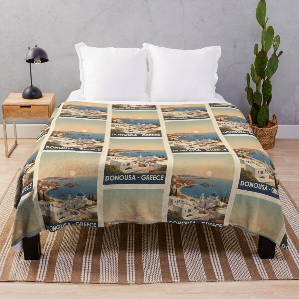 Item preview, Donousa Greece, Greek Island Vintage Travel Tourism designed and sold by TravelersGems.