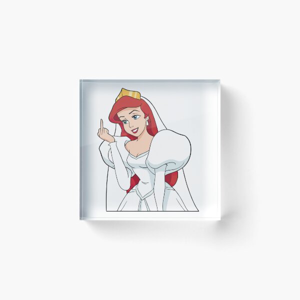 Item preview, Ariel Princess Mermaid Finger Meme – Funny Disney Reaction Cute Humor designed and sold by PrincessLavinia.