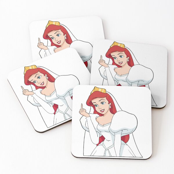 Item preview, Ariel Princess Mermaid Finger Meme – Funny Disney Reaction Cute Humor designed and sold by PrincessLavinia.