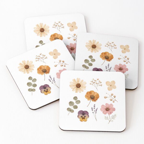 Item preview, whimsical floral wildflower designed and sold by bosamji.