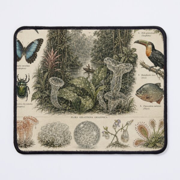 Item preview, Amazonas Flora & Fauna — Naturalist Jungle Study designed and sold by Jandedan.