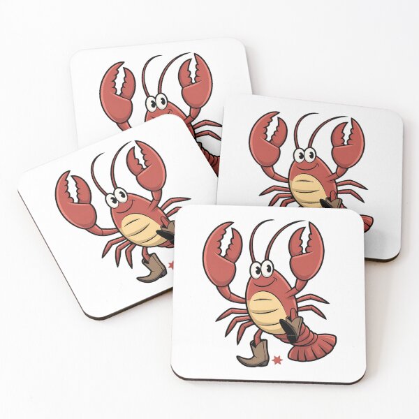 Item preview, Cartoon Red Lobster Vector Art designed and sold by AbanoubStore.