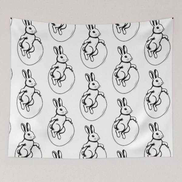 Item preview, Rabbit jumping rope designed and sold by heptenart.