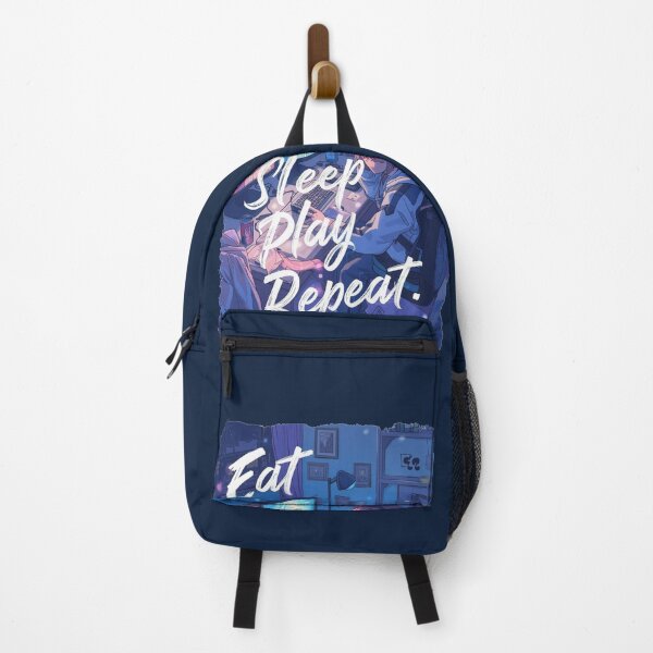 Item preview, Eat Sleep Play Repeat Lofi Anime Gamer Girl Aesthetic designed and sold by ConfuseLab Shop.