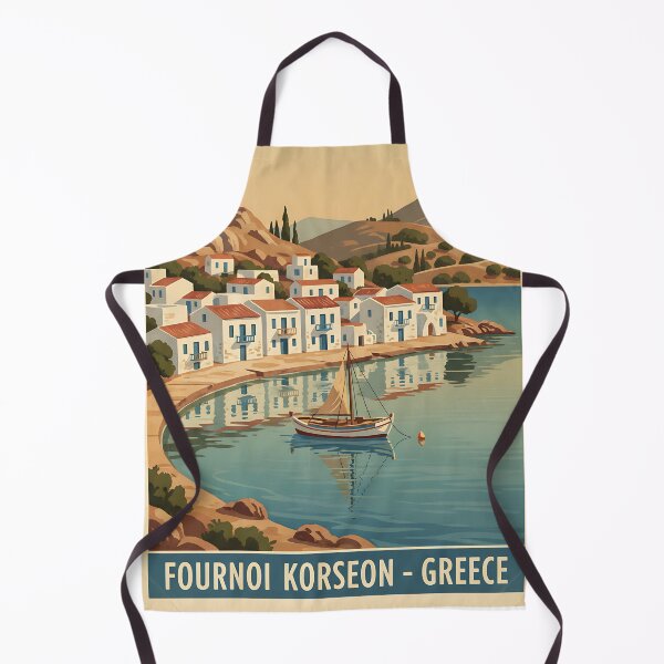 Item preview, Korseon Greece, Greek Island Vintage Travel Tourism designed and sold by TravelersGems.