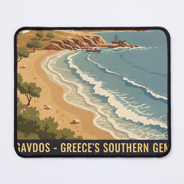 Item preview, Gavdos Greece, Greek Island Vintage Travel Tourism designed and sold by TravelersGems.