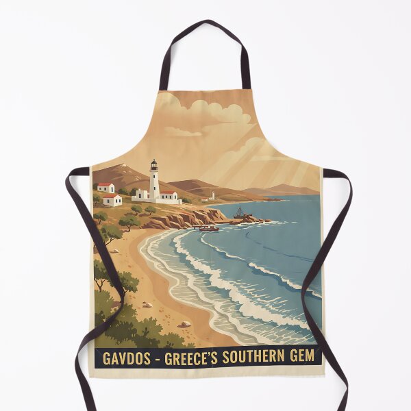 Item preview, Gavdos Greece, Greek Island Vintage Travel Tourism designed and sold by TravelersGems.