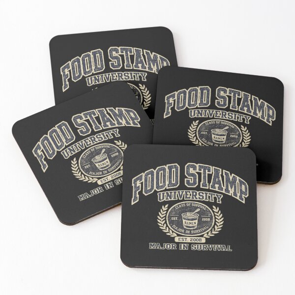 Item preview, Food Stamp University Ramen – Funny College Survival Humor Vintage Design designed and sold by MartBook.
