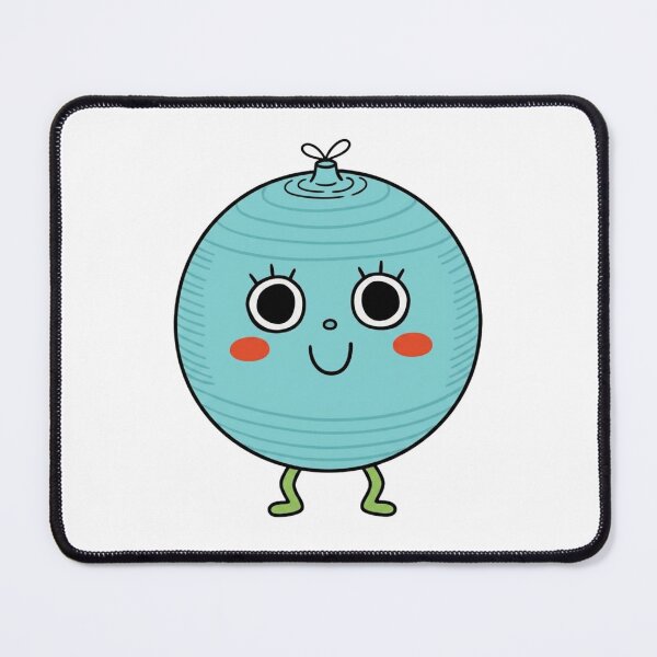 Item preview, ORI-ginal Bounce! Stay Flexible Cute Sticker designed and sold by ORI-ginal Weirdos: The Weirdly Wonderful Crew.