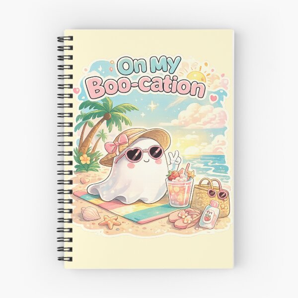 Item preview, On My Boo-Cation Ghost designed and sold by KiriStudio.