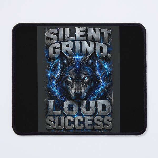 Item preview, Silent Grind Loud Success Wolf designed and sold by KaysonSmith.