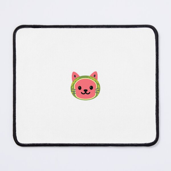 Item preview, watermelon cat emoji designed and sold by Yeebus's Variety Store.