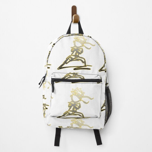 Item preview, Minimalist Ninja Stick Figure Neon Yellow Outline Anime Warrior designed and sold by DesignArtist.ia.