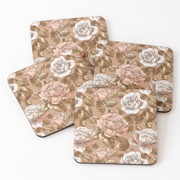 Item preview, Lush Rose Floral - Tropical Flower Pattern  - Retirement Gifts For Women designed and sold by RoyalStarsPatts.