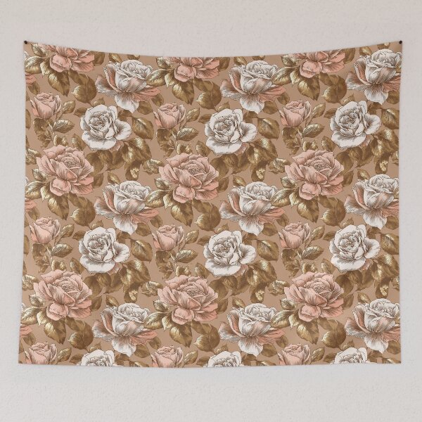 Item preview, Lush Rose Floral - Tropical Flower Pattern  - Retirement Gifts For Women designed and sold by RoyalStarsPatts.