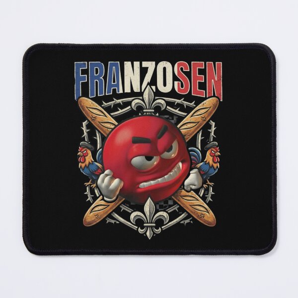 Item preview, French red evil emoji designed and sold by LayersDesign.