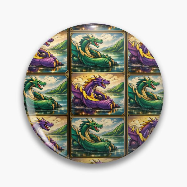 Item preview, Dragon Tales Crest — Twin Guardians designed and sold by Yasmine Mohammed.