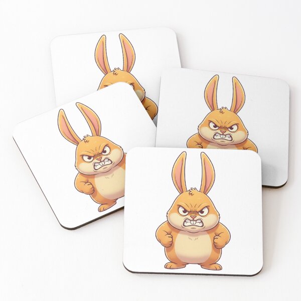 Item preview, Funny Rabbit Meme Humor Collection - Angry Bunny Rage Meme Funny Cartoon Rabbit designed and sold by MiraLumeStudio.