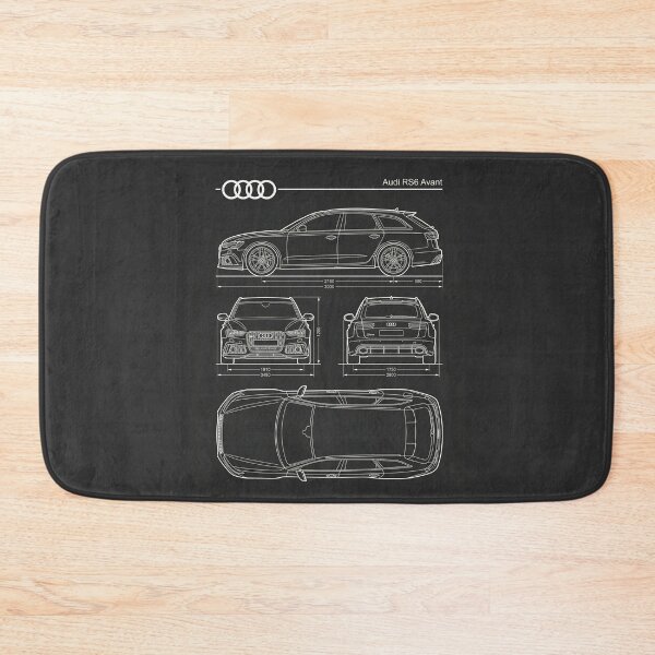 Item preview, Audi RS6 Avant Blueprint Euro Super Wagon Technical Outline designed and sold by Motorline44.