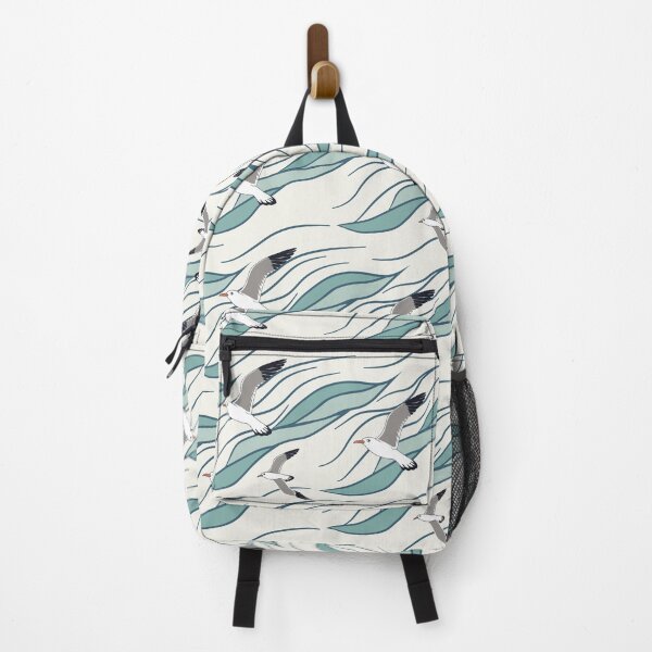 Item preview, Maritime seagull pattern with waves designed and sold by Francess67.