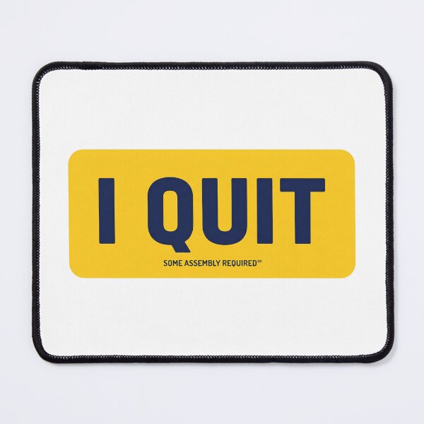 Item preview, I Quit Some Assembly Required Funny Parody designed and sold by ⭐Anistore⭐.