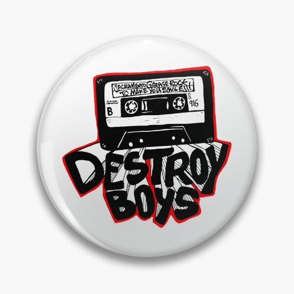 Item preview, Destroy Boys Band designed and sold by BarbedWireArt.
