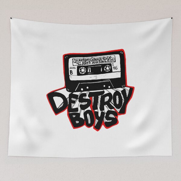 Item preview, Destroy Boys Band designed and sold by BarbedWireArt.