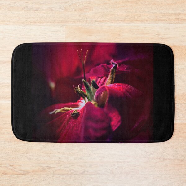 Item preview, Inside the Bud — Deep Red Dark Floral Macro designed and sold by WitchyBotanicaArt.
