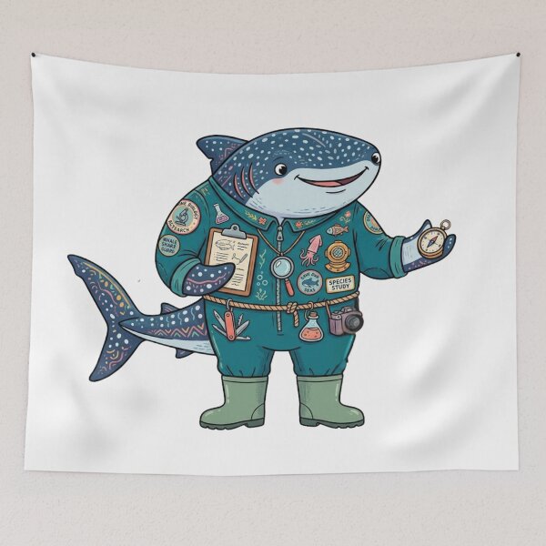 Item preview, Marine Biologist Whale Shark Exploring The Ocean designed and sold by Sol-9524.