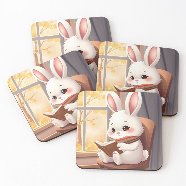 Item preview, Autumn Bunny Reading Shirt designed and sold by ArmaanArts.