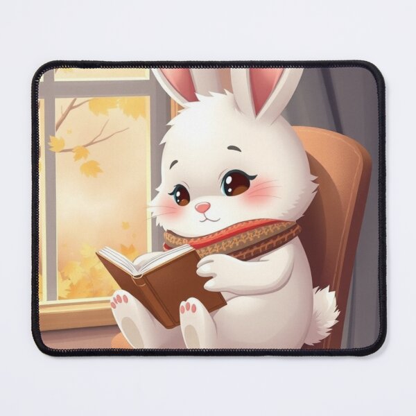 Item preview, Autumn Bunny Reading Shirt designed and sold by ArmaanArts.