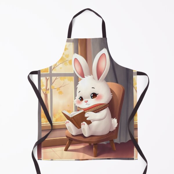 Item preview, Autumn Bunny Reading Shirt designed and sold by ArmaanArts.