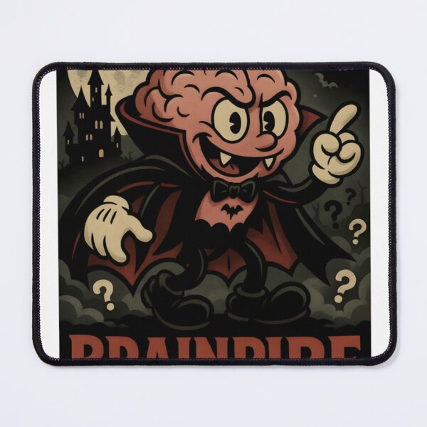 Item preview, Brainpire – The Vampire Lord of Overthinking designed and sold by bcr-emknli.