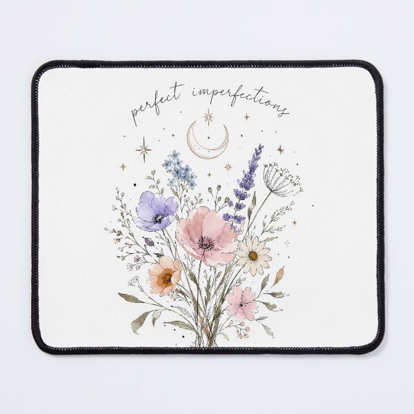 Item preview, Perfect Imperfections Wildflowers Celestial Moon Art designed and sold by Line_Art.