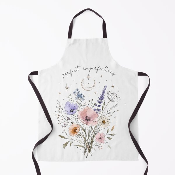 Item preview, Perfect Imperfections Wildflowers Celestial Moon Art designed and sold by Line_Art.