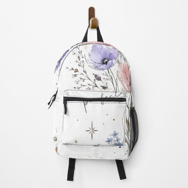 Item preview, Perfect Imperfections Wildflowers Celestial Moon Art designed and sold by Line_Art.