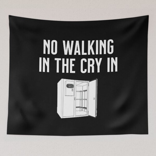 Item preview, When the Chef Yells Again and You Just Want to Hide in the Walk-In Freezer — Relatable Stressful Kitchen Humor for Line Cooks and Hospitality Workers designed and sold by Analog Aura .