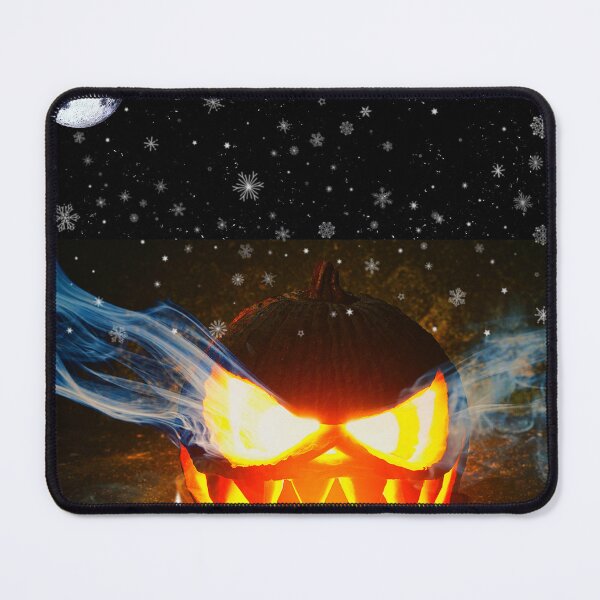 Item preview, Spooky cosmic pumpkin in galaxy night sky. designed and sold by FahdSpaceArt.