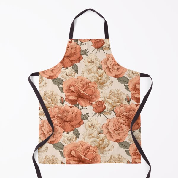 Item preview, Wild Rose Print - Vintage Flower Pattern - Retirement Gifts for Dad designed and sold by RoyalStarsPatts.