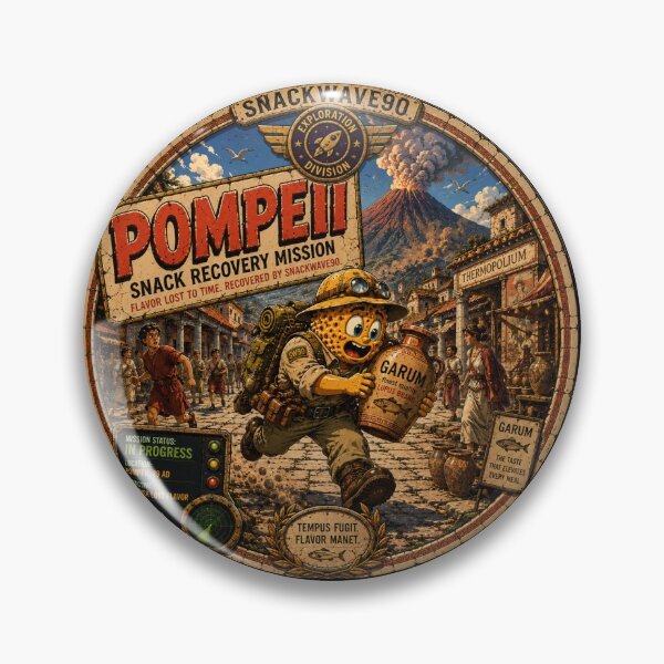Item preview, Pompeii Garum Recovery Mission | Snackwave90 Exploration Division designed and sold by Snackwave Ninety.