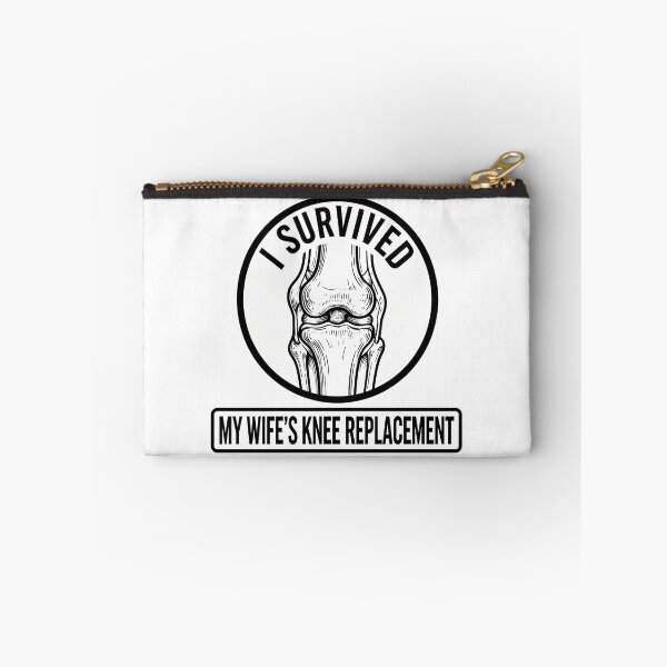 Item preview, I Survived My Wife’s Knee Replacement – Funny Recovery Support Surgery Humor designed and sold by CutOutIdols.
