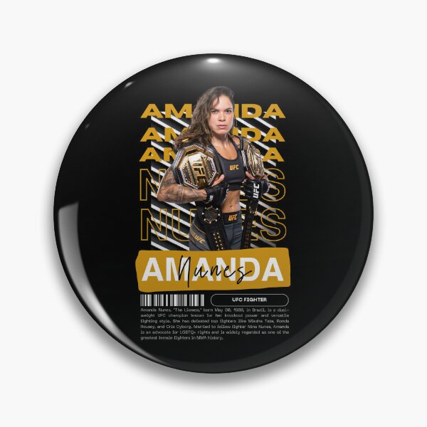 Item preview, Amanda Nunes UFC Fighter designed and sold by JeyVel.