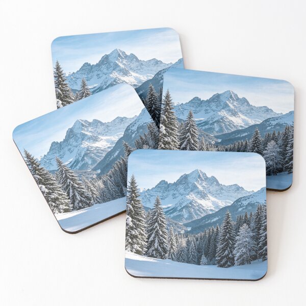 Item preview, Majestic Snow Peak and Winter Pine Forest designed and sold by AwakenFah.
