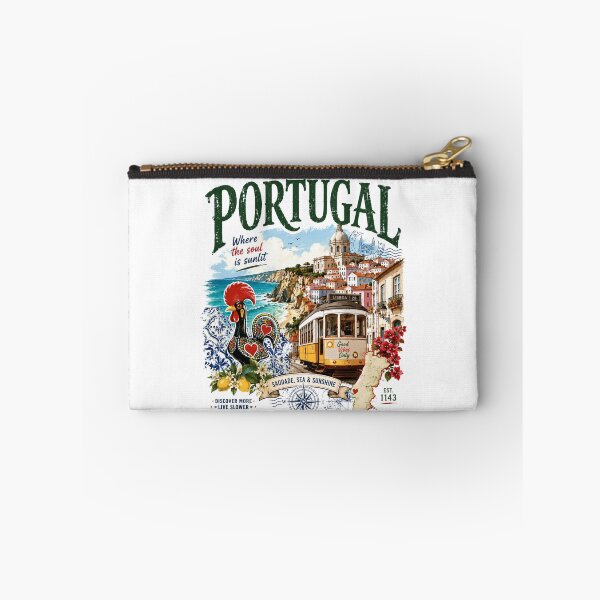 Item preview, Portugal Vibes Only – Sun, Sea & Saudade Design designed and sold by Countries&Cities Shop.
