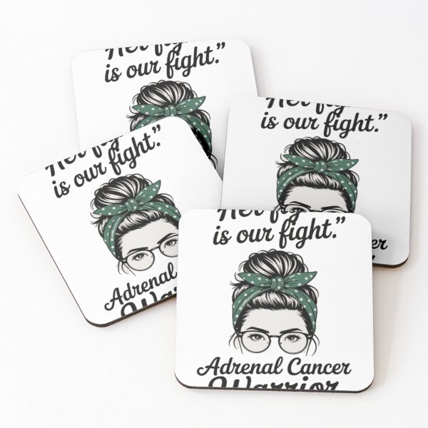 Item preview, Adrenal Cancer Warrior Her Fight Is Our Fight   designed and sold by bcr-emknli.