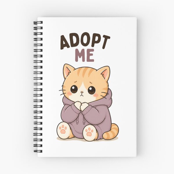 Item preview, Adopt Me Cat | Cute Kawaii Aesthetic | Pet Adoption Design designed and sold by The Mood Index.